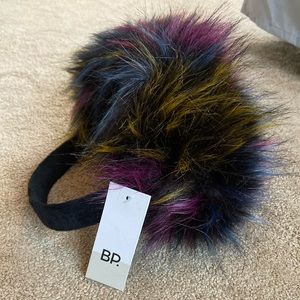 Faux Fur Tricolored Earmuffs